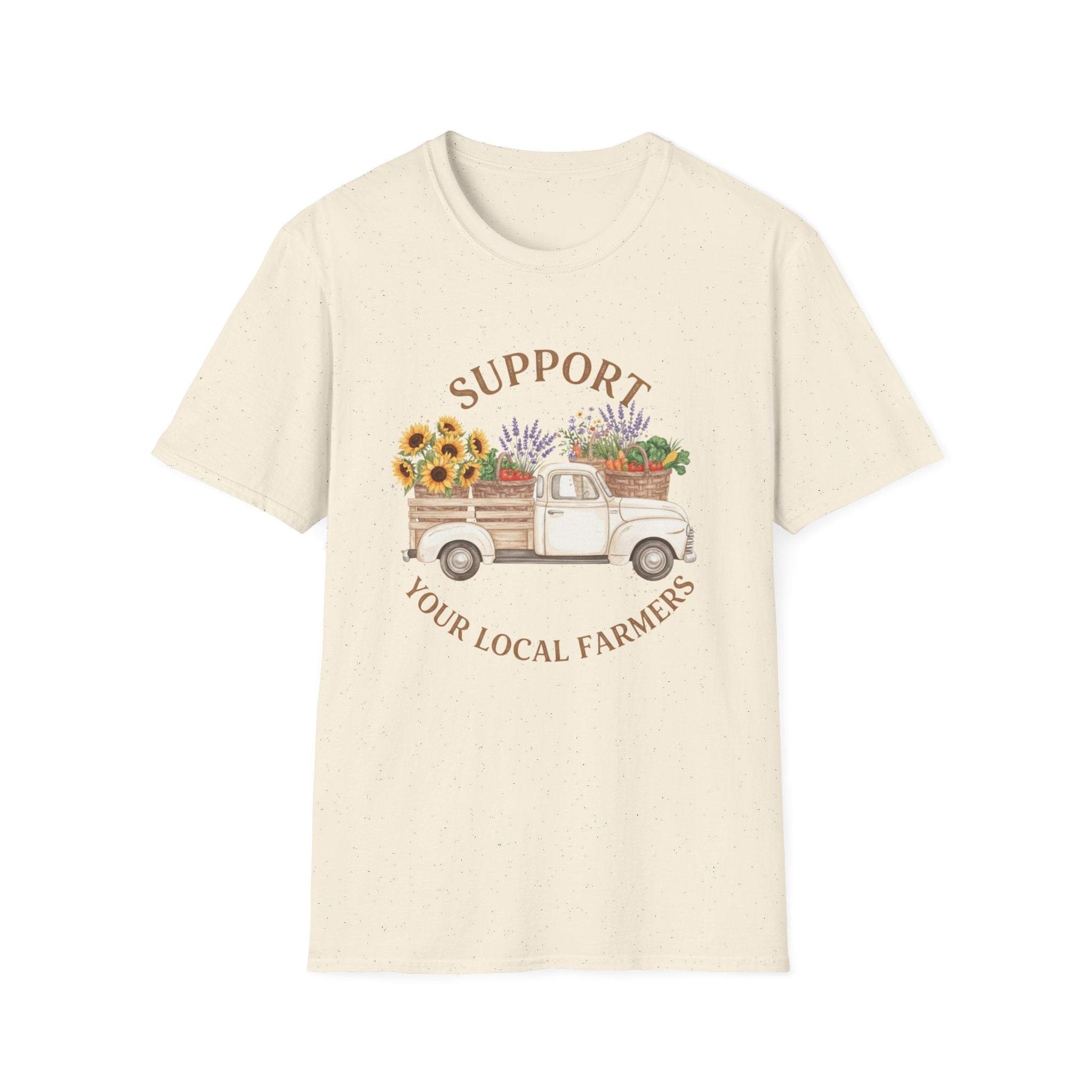 Support Your Local Farmers Softstyle T-Shirt