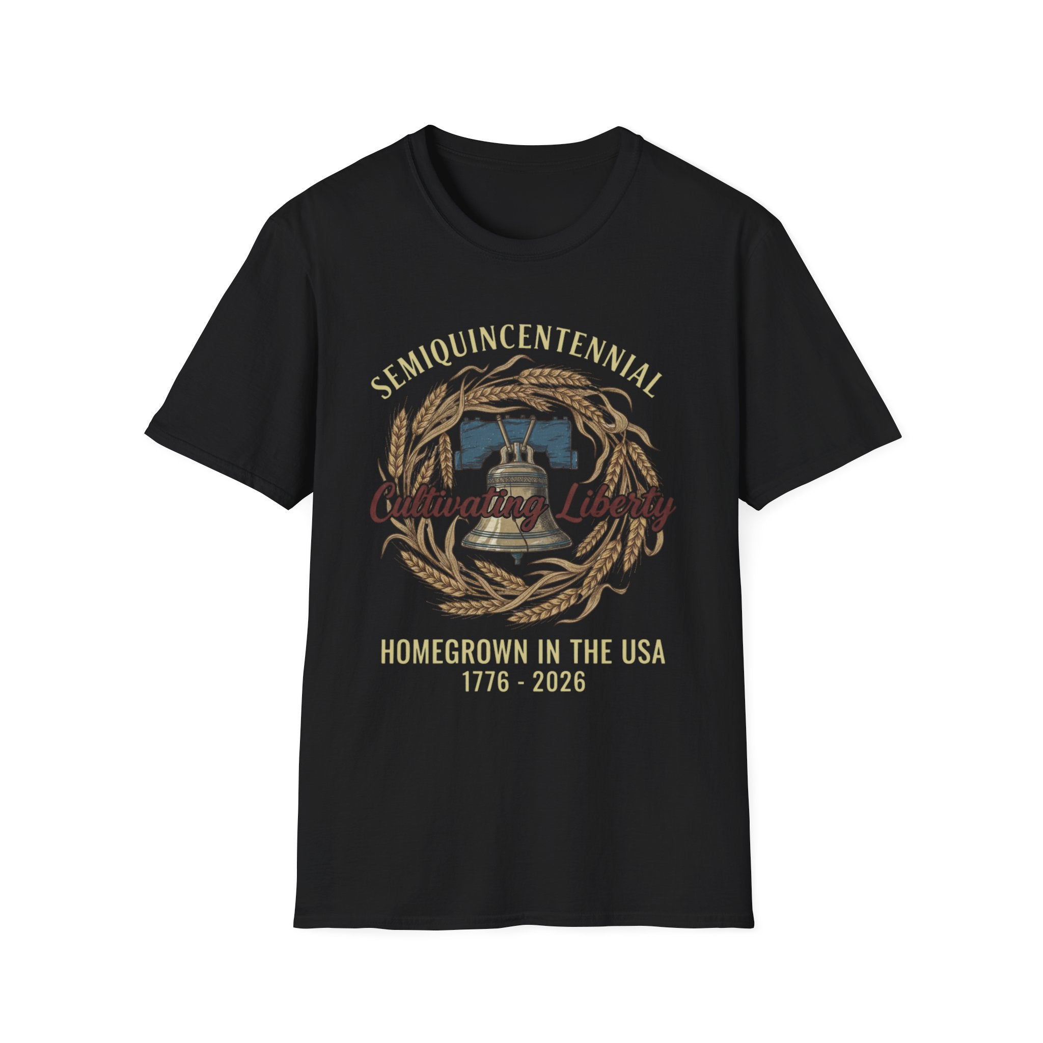 250 Years Semiquincentennial Homegrown USA T-Shirt
