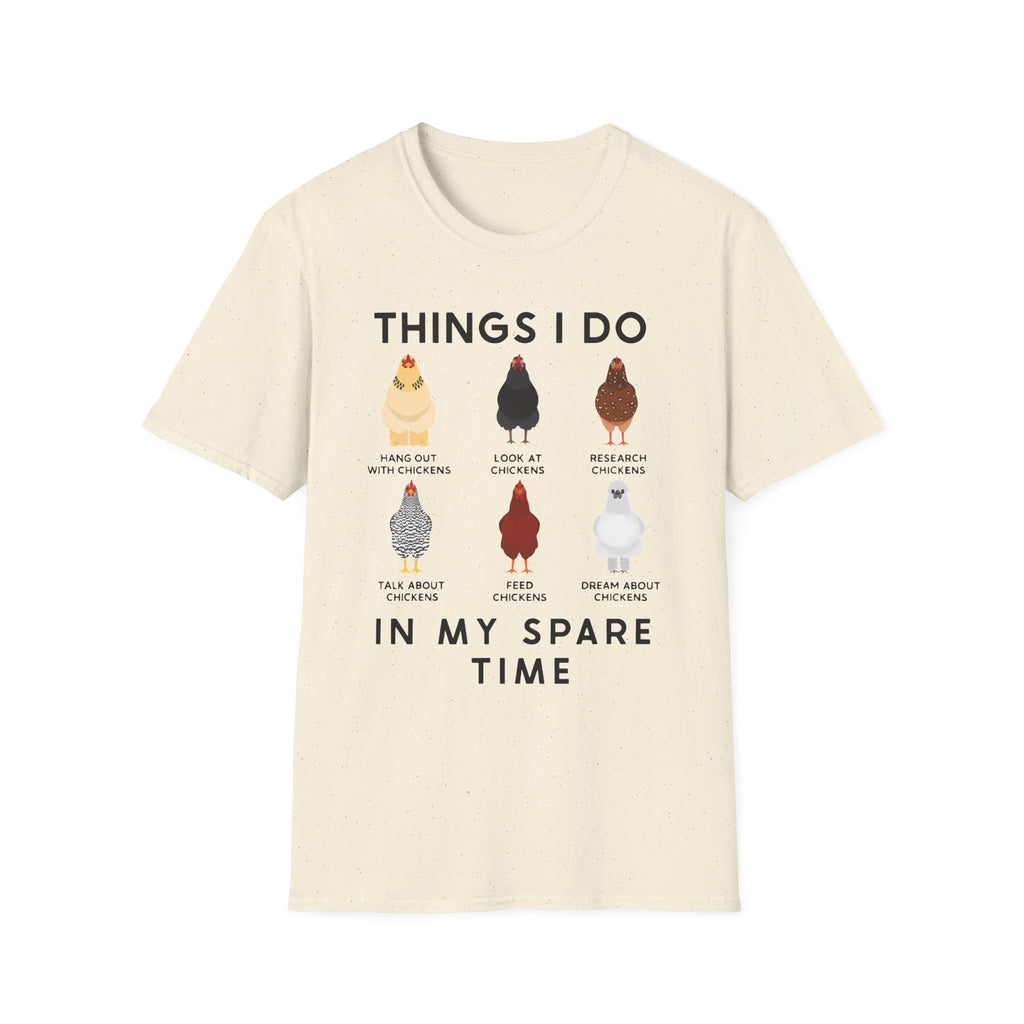 Things I Do In My Spare Time Chicken Lover Softstyle T-Shirt