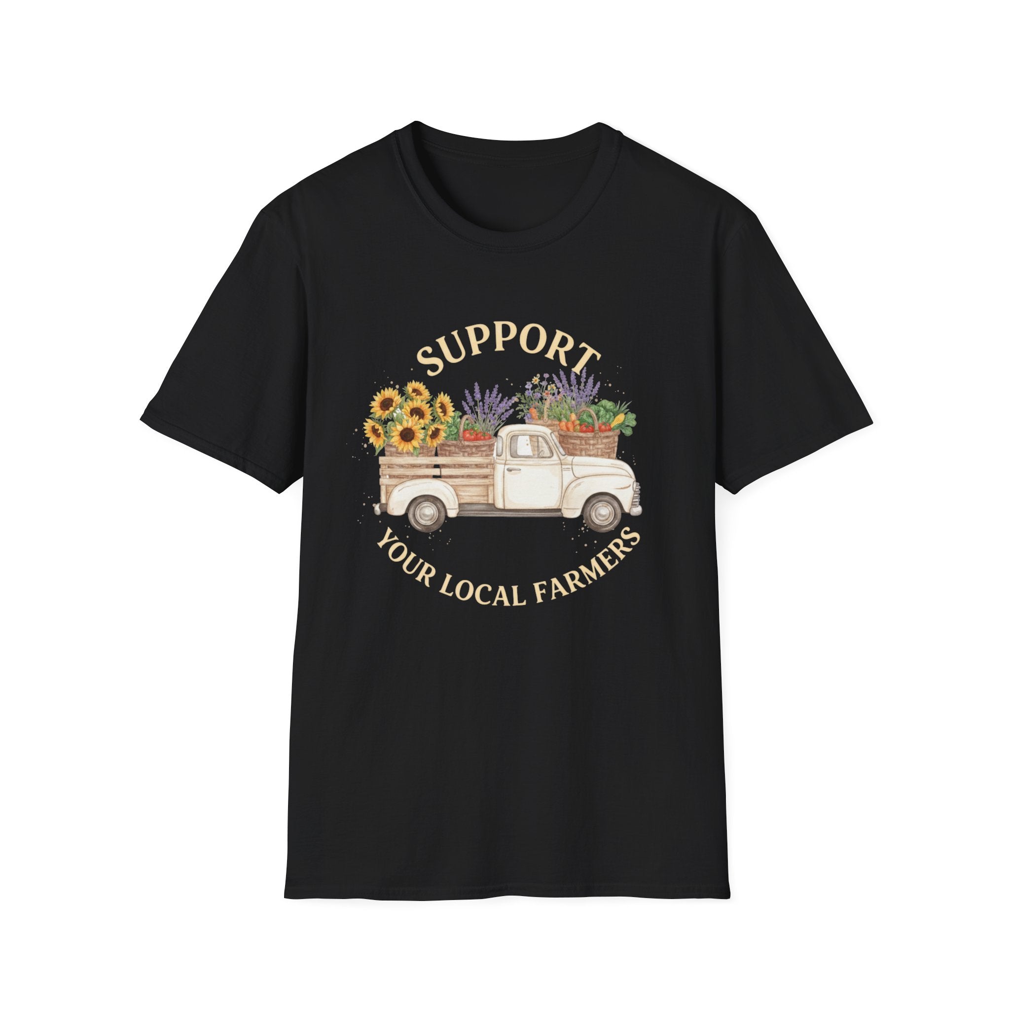 Support Your Local Farmers Softstyle T-Shirt