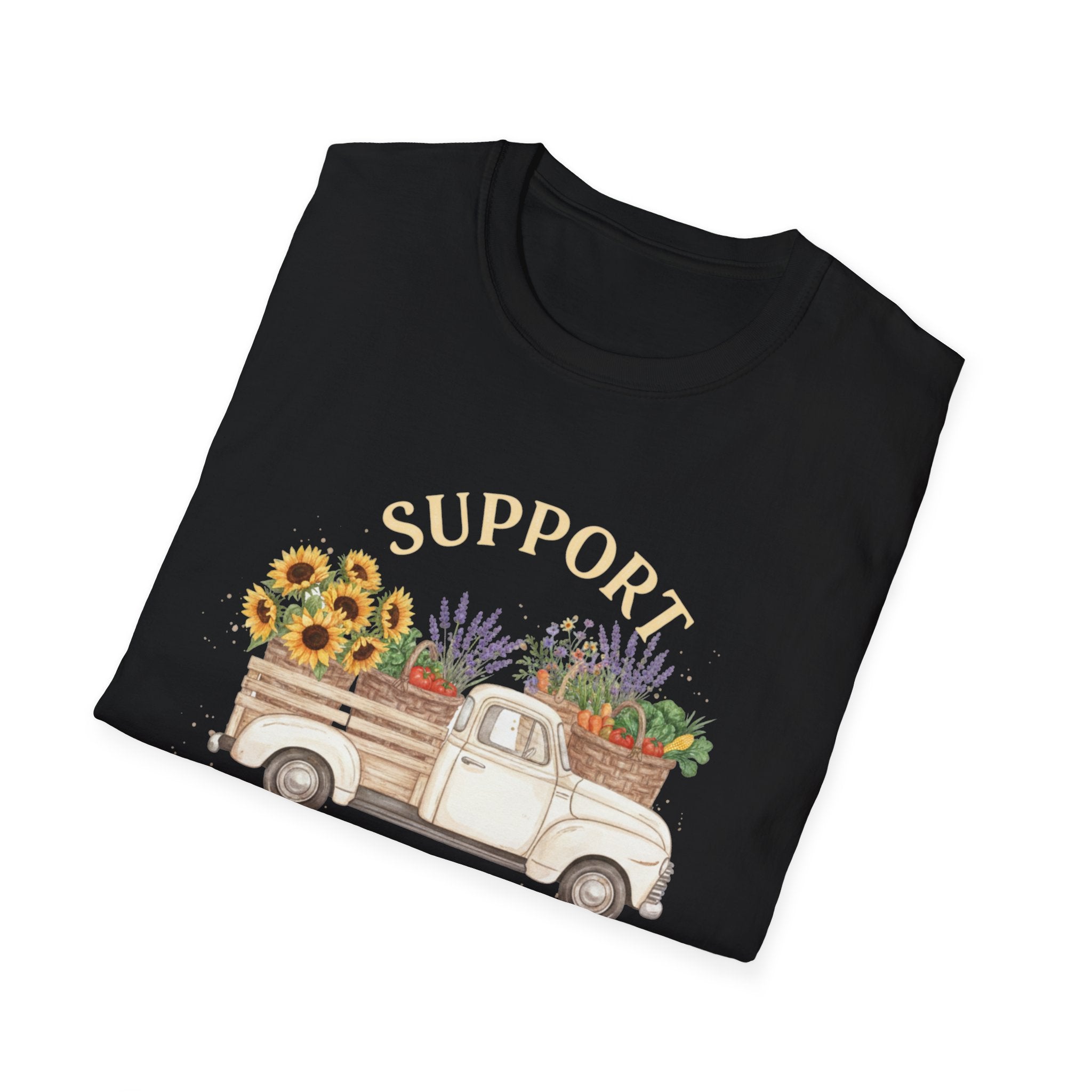Support Your Local Farmers Softstyle T-Shirt