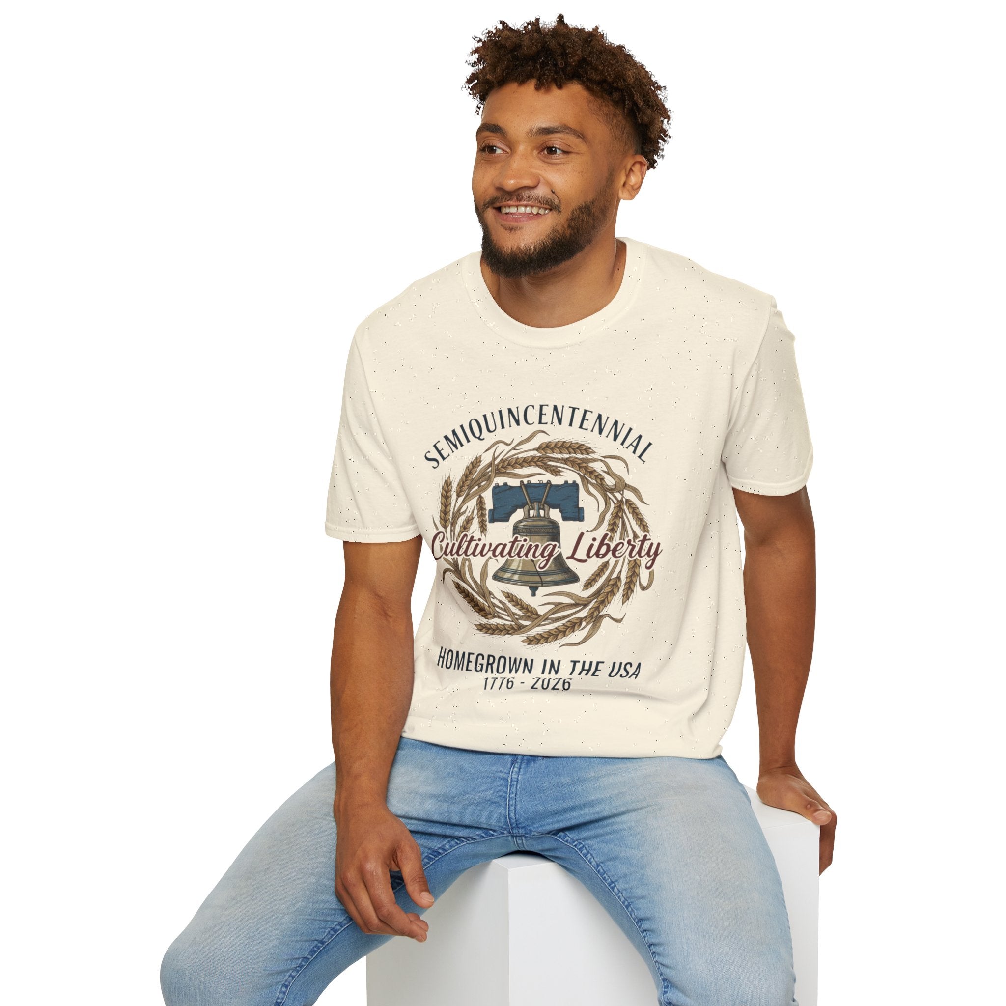 250 Years Semiquincentennial Homegrown USA T-Shirt