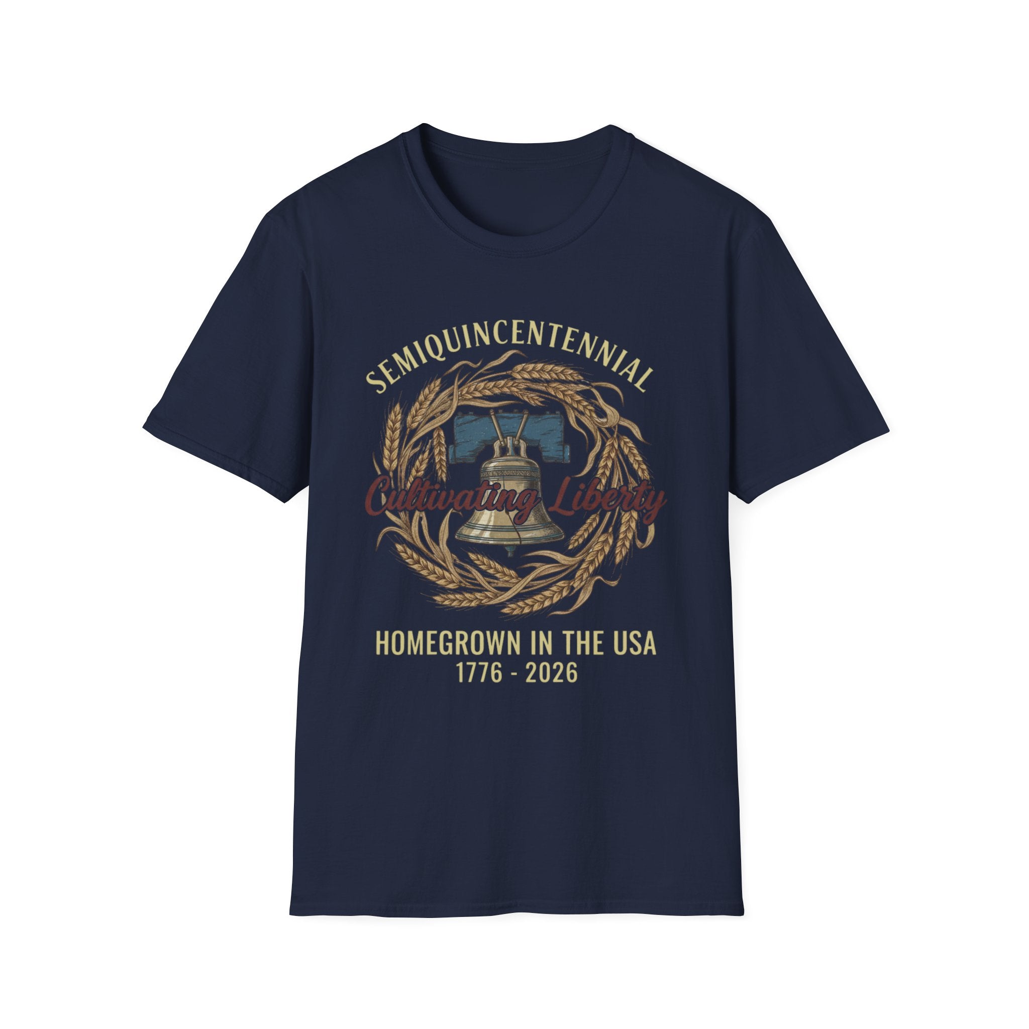 250 Years Semiquincentennial Homegrown USA T-Shirt