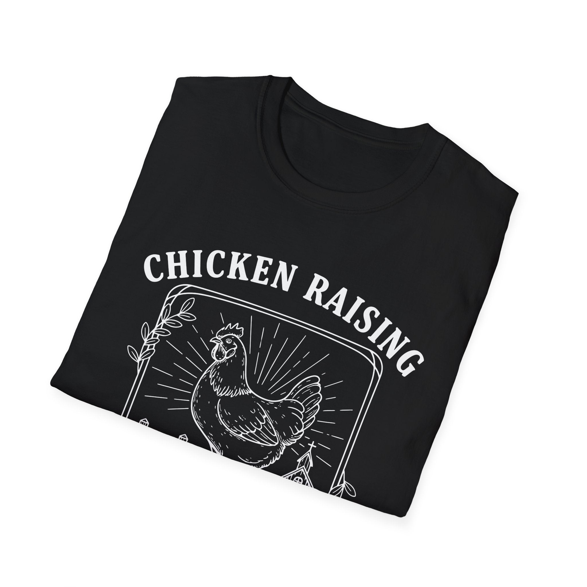 Chicken Raising And Jesus Praising Softstyle T-Shirt