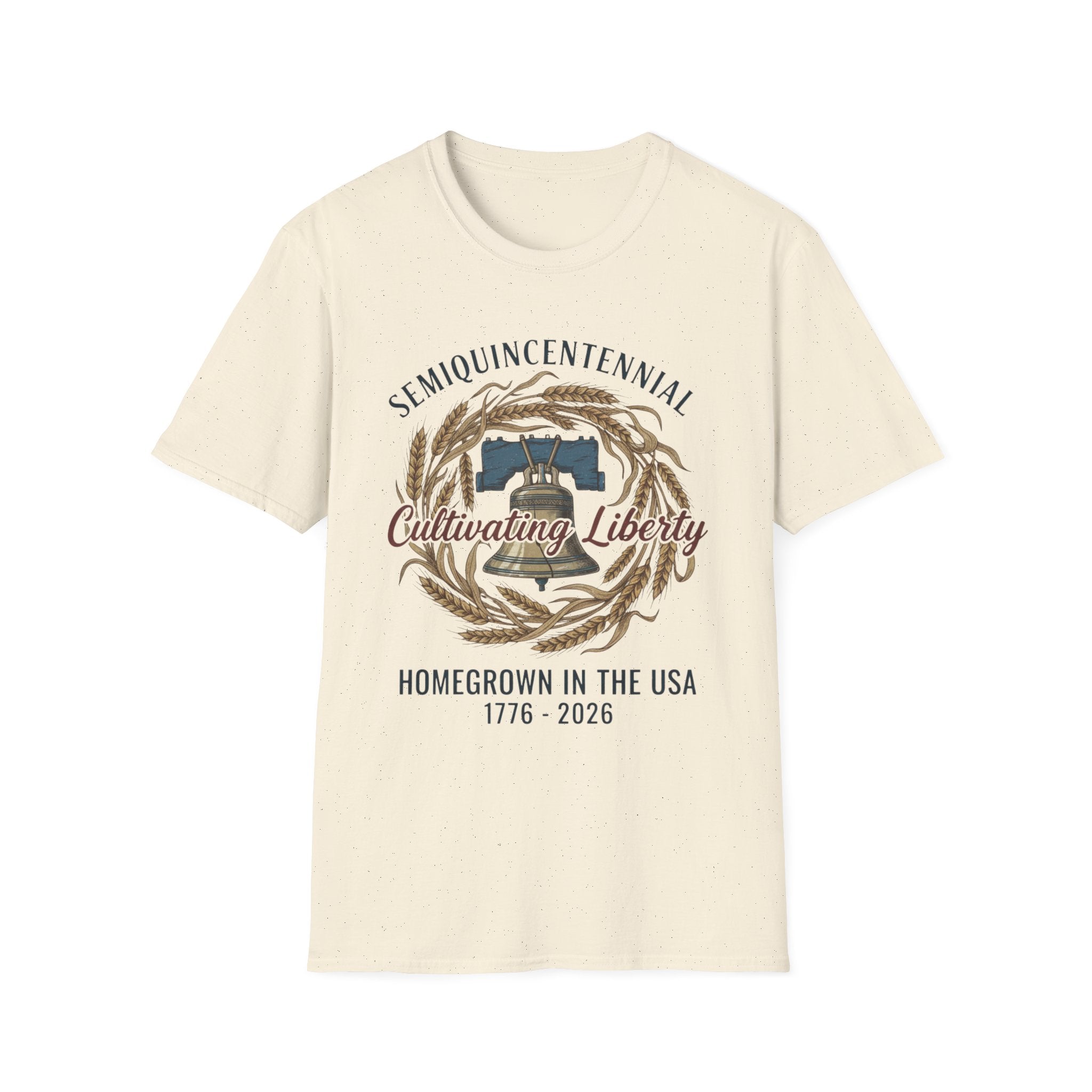 250 Years Semiquincentennial Homegrown USA T-Shirt