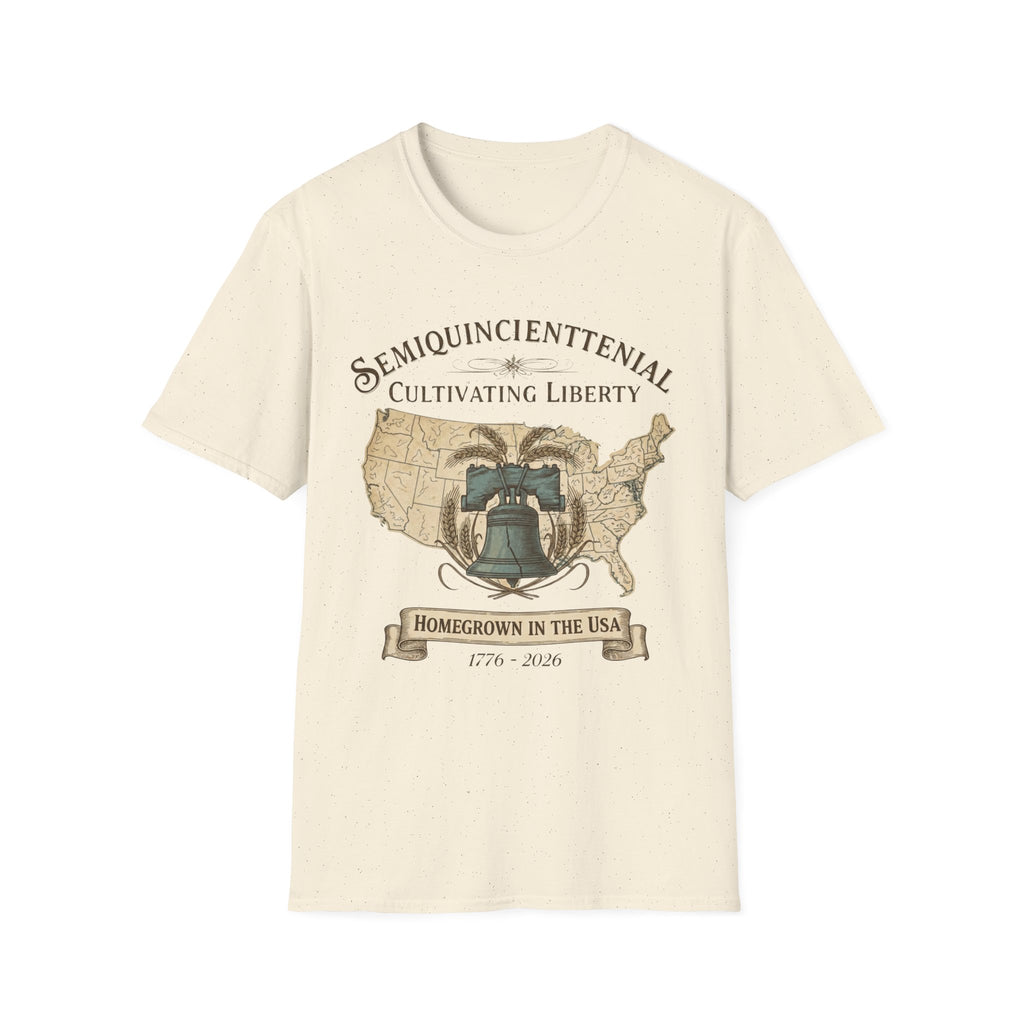 250 Years Semiquincentennial Homegrown USA T-Shirt