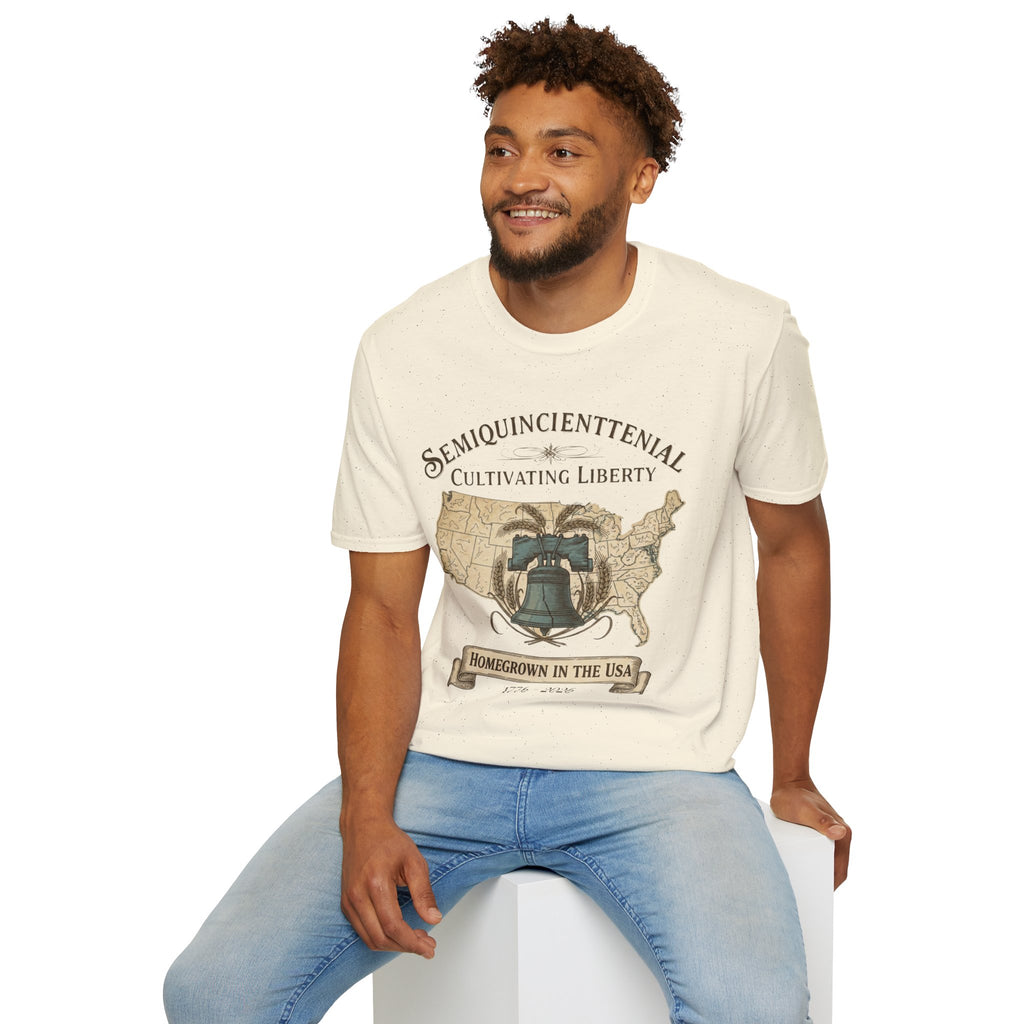 250 Years Semiquincentennial Homegrown USA T-Shirt