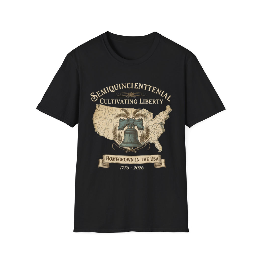 250 Years Semiquincentennial Homegrown USA T-Shirt