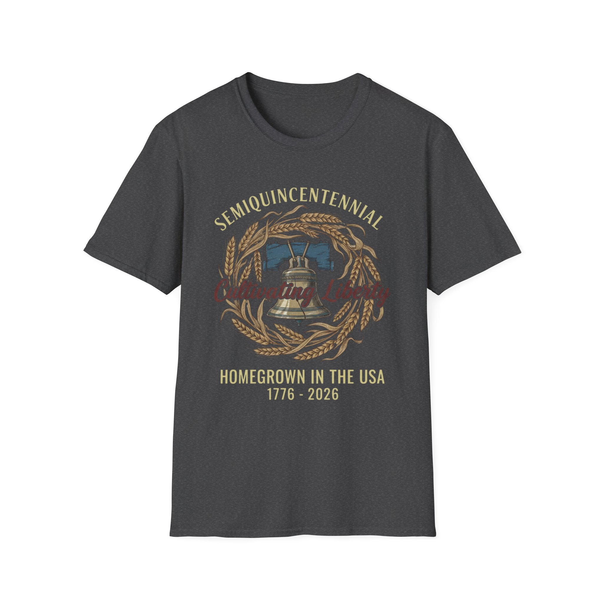 250 Years Semiquincentennial Homegrown USA T-Shirt