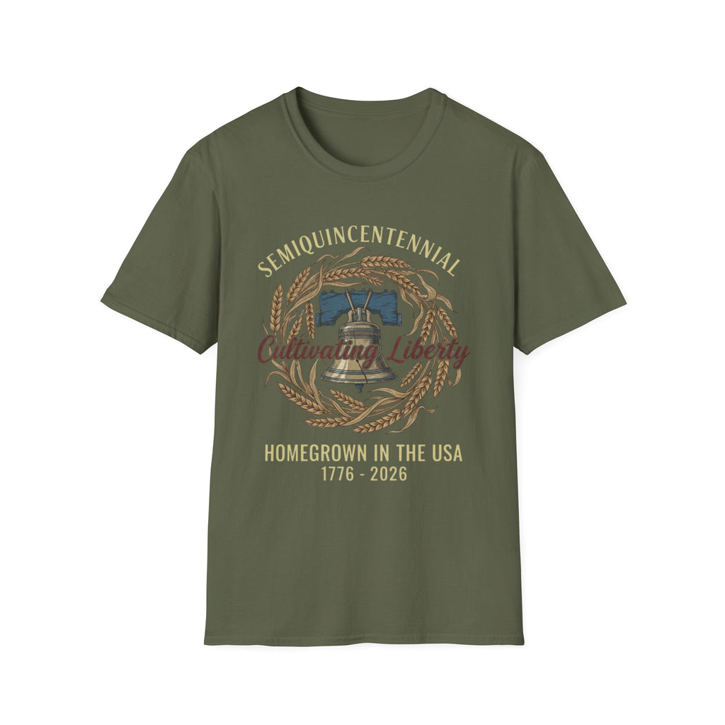 250 Years Semiquincentennial Homegrown USA T-Shirt