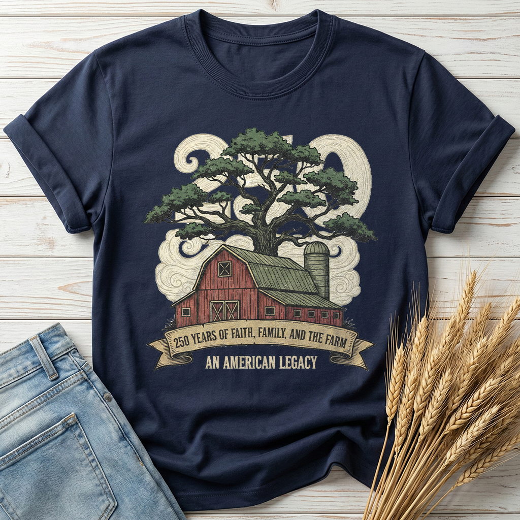 America 250 Years Of Faith Family The Farm Classic Tee