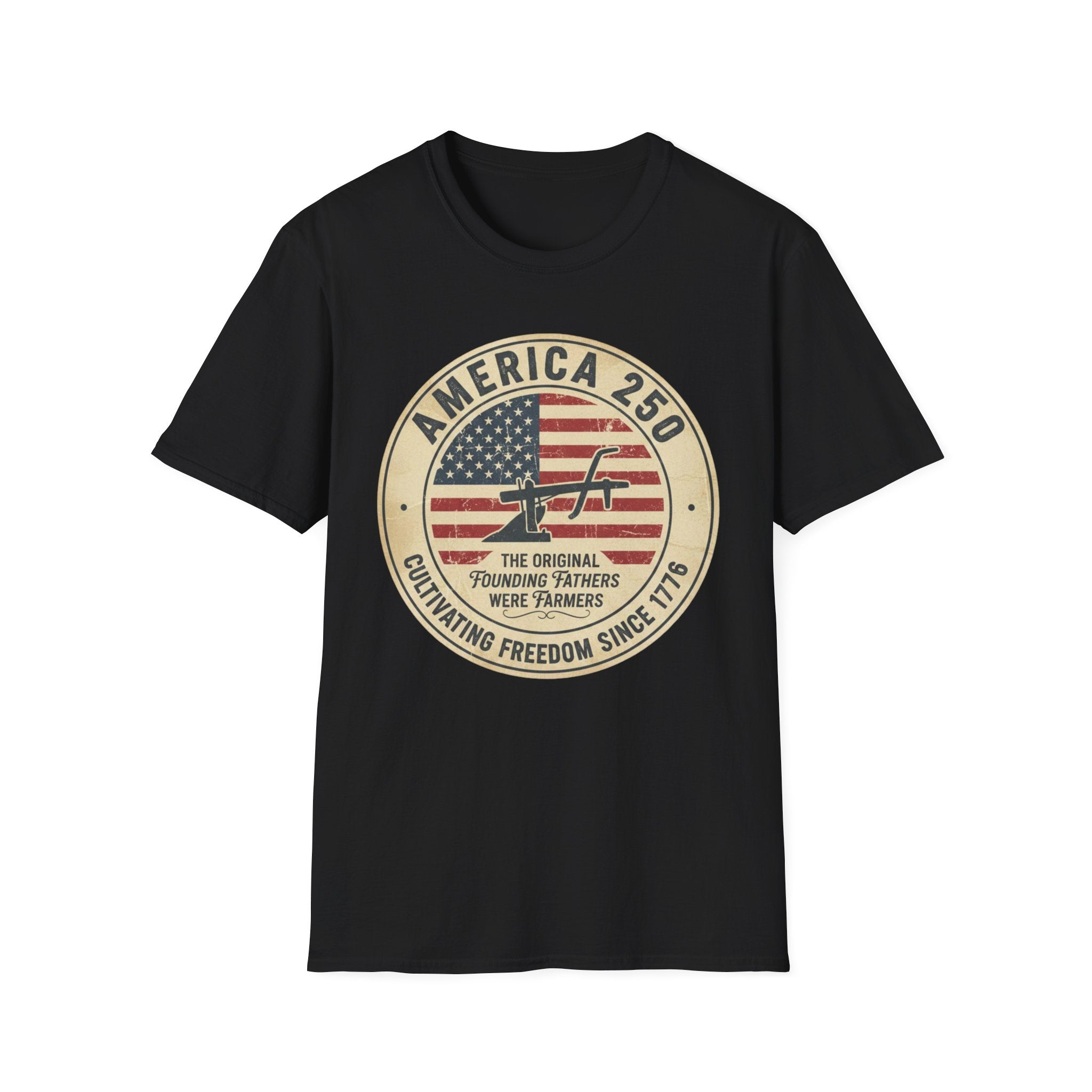 America 250 Cultivating Freedom Since 1776 Softstyle T-Shirt