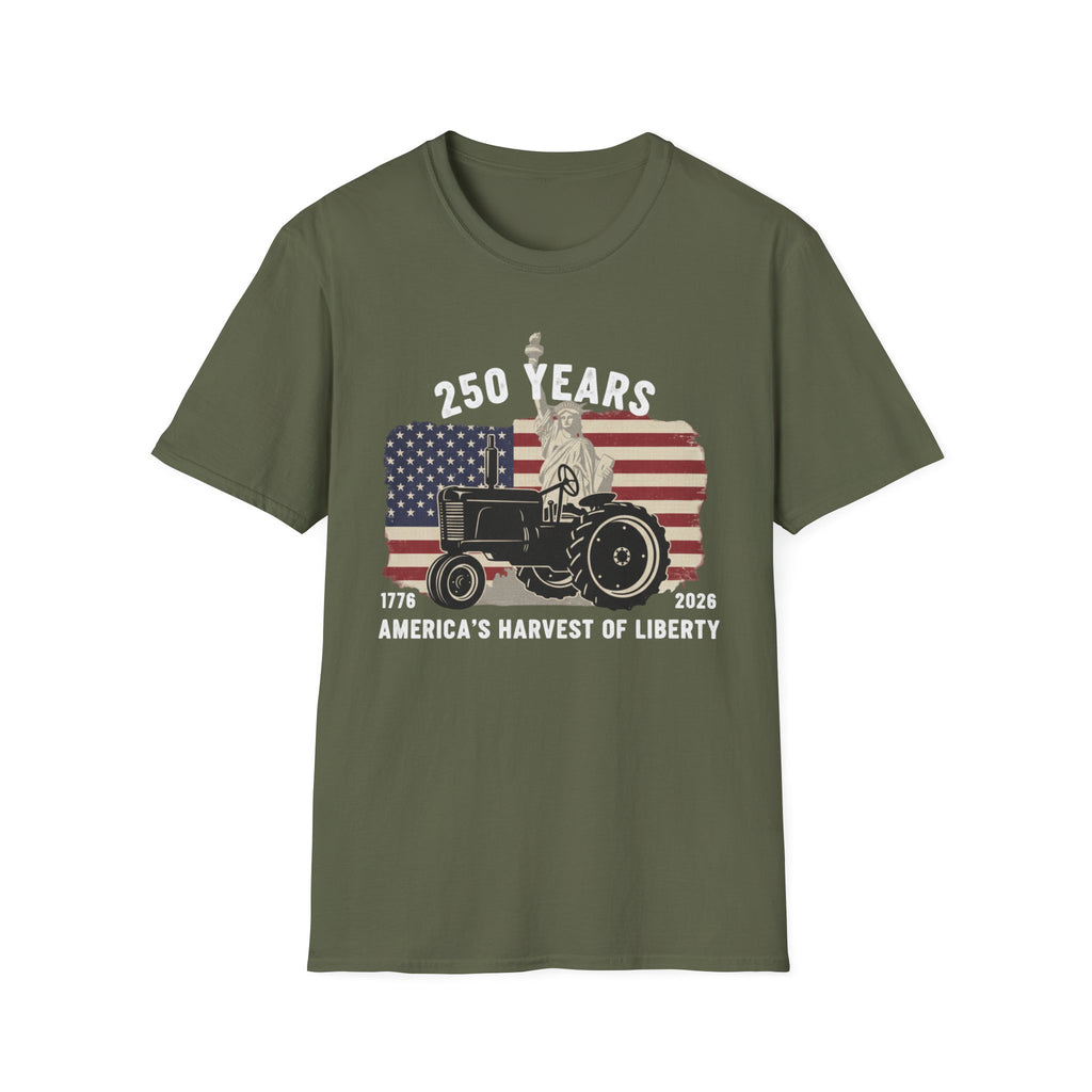 250 Years America's Harvest Of Liberty Softstyle T-Shirt