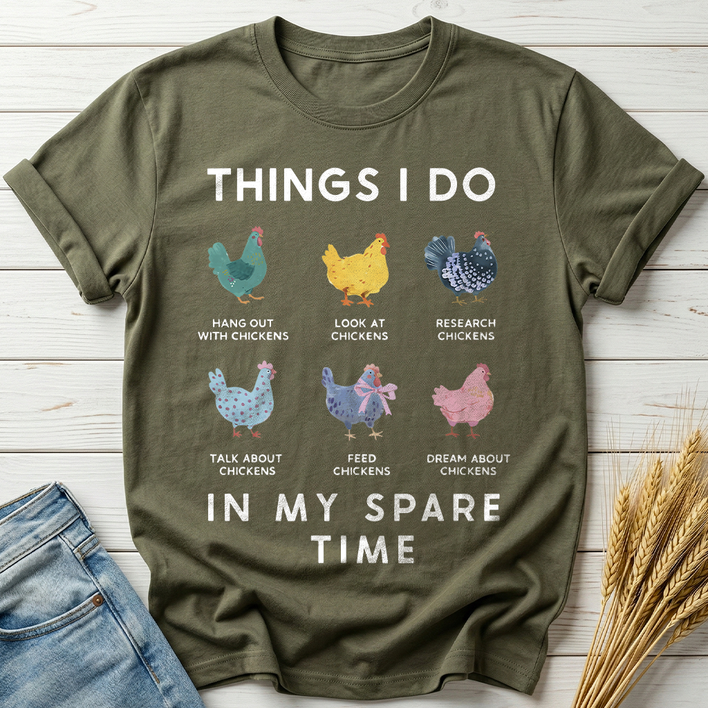 Things I Do In My Spare Time Classic Tee