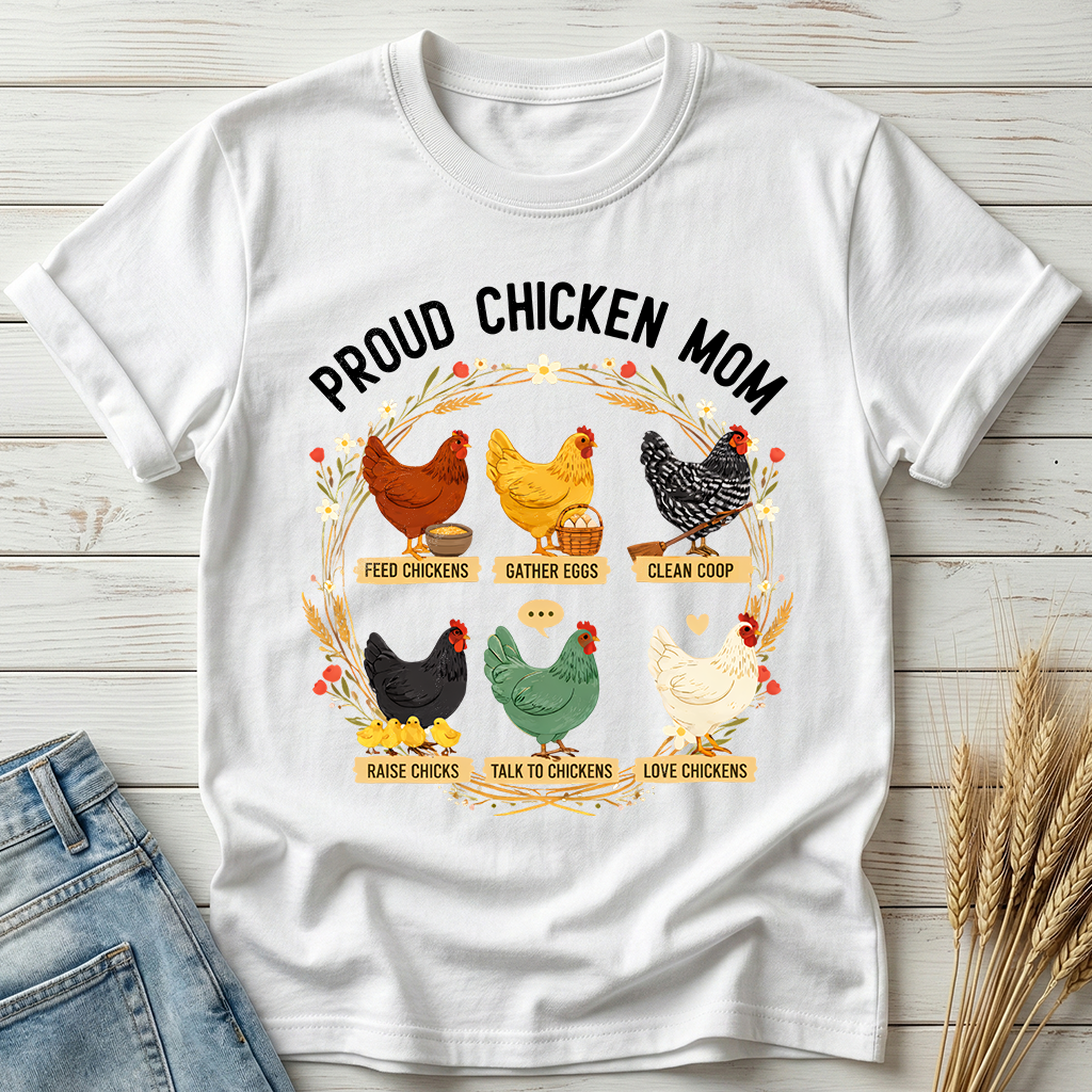 Proud Chicken Mom Classic Tee