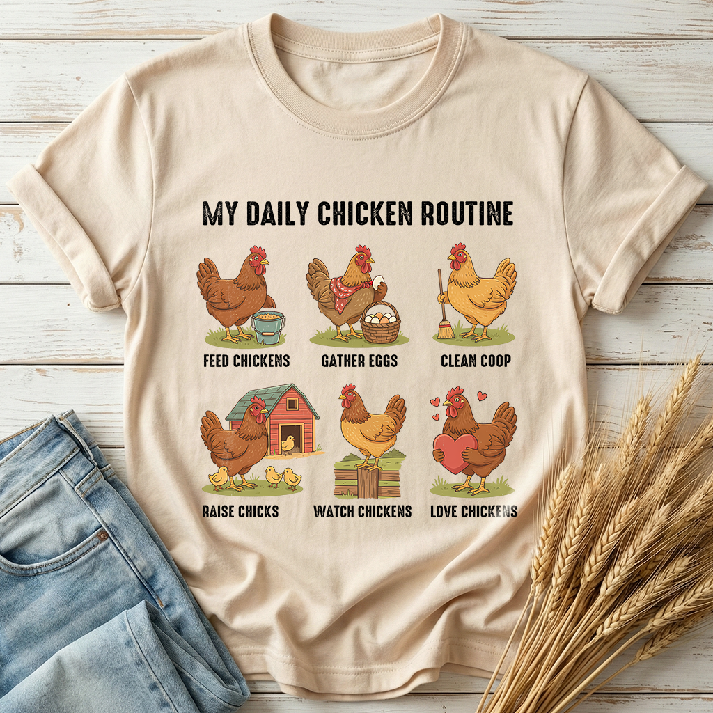 My Daily Chicken Routine Classic Tee