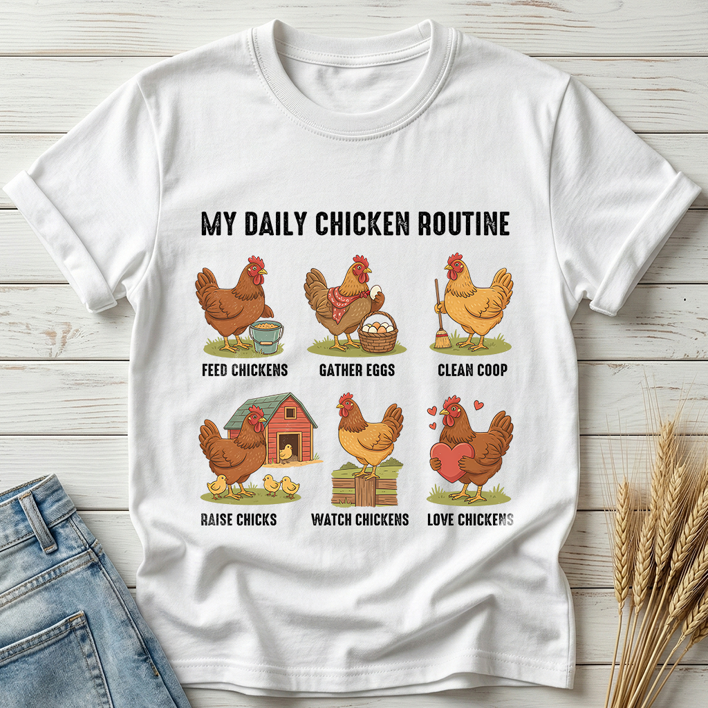 My Daily Chicken Routine Classic Tee