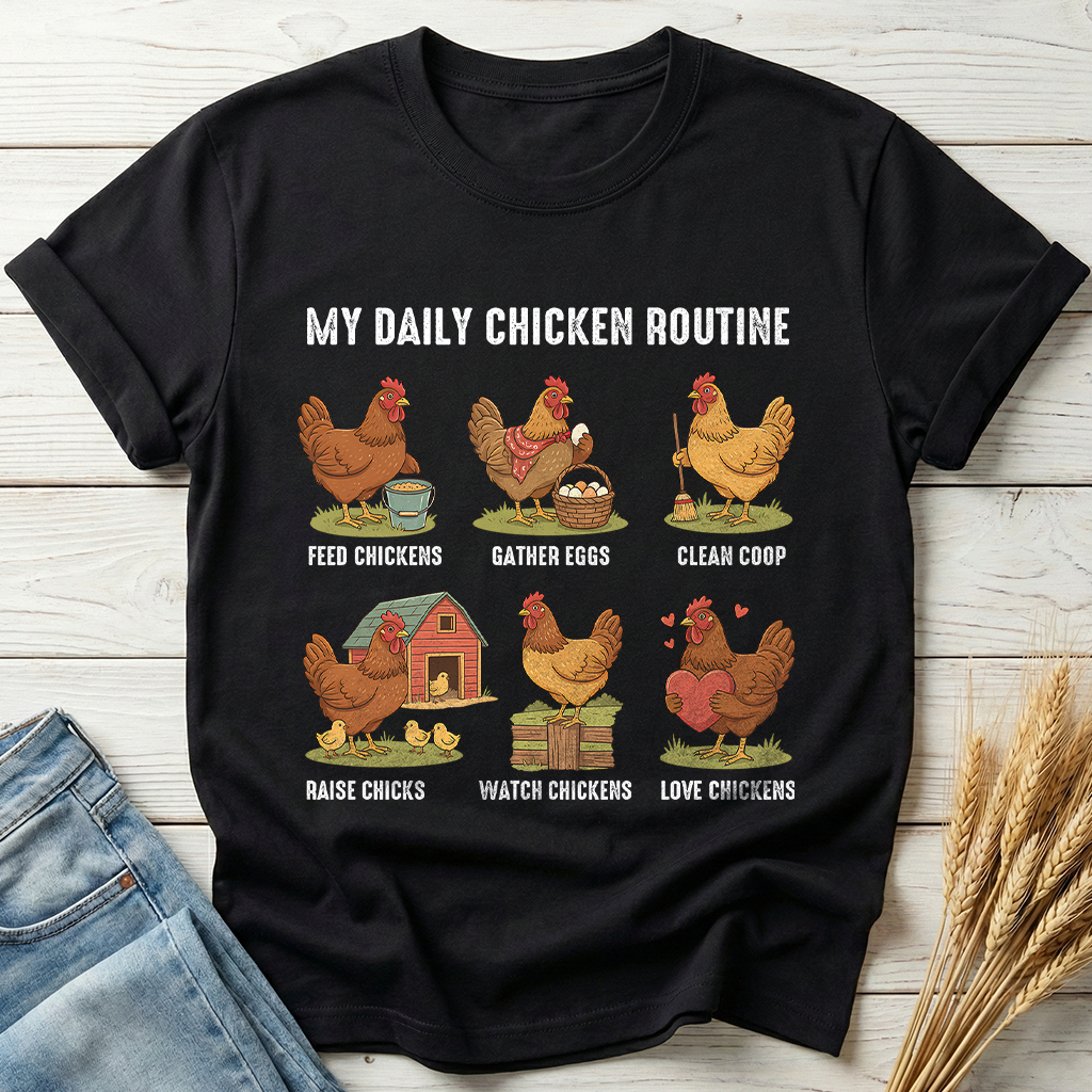 My Daily Chicken Routine Classic Tee