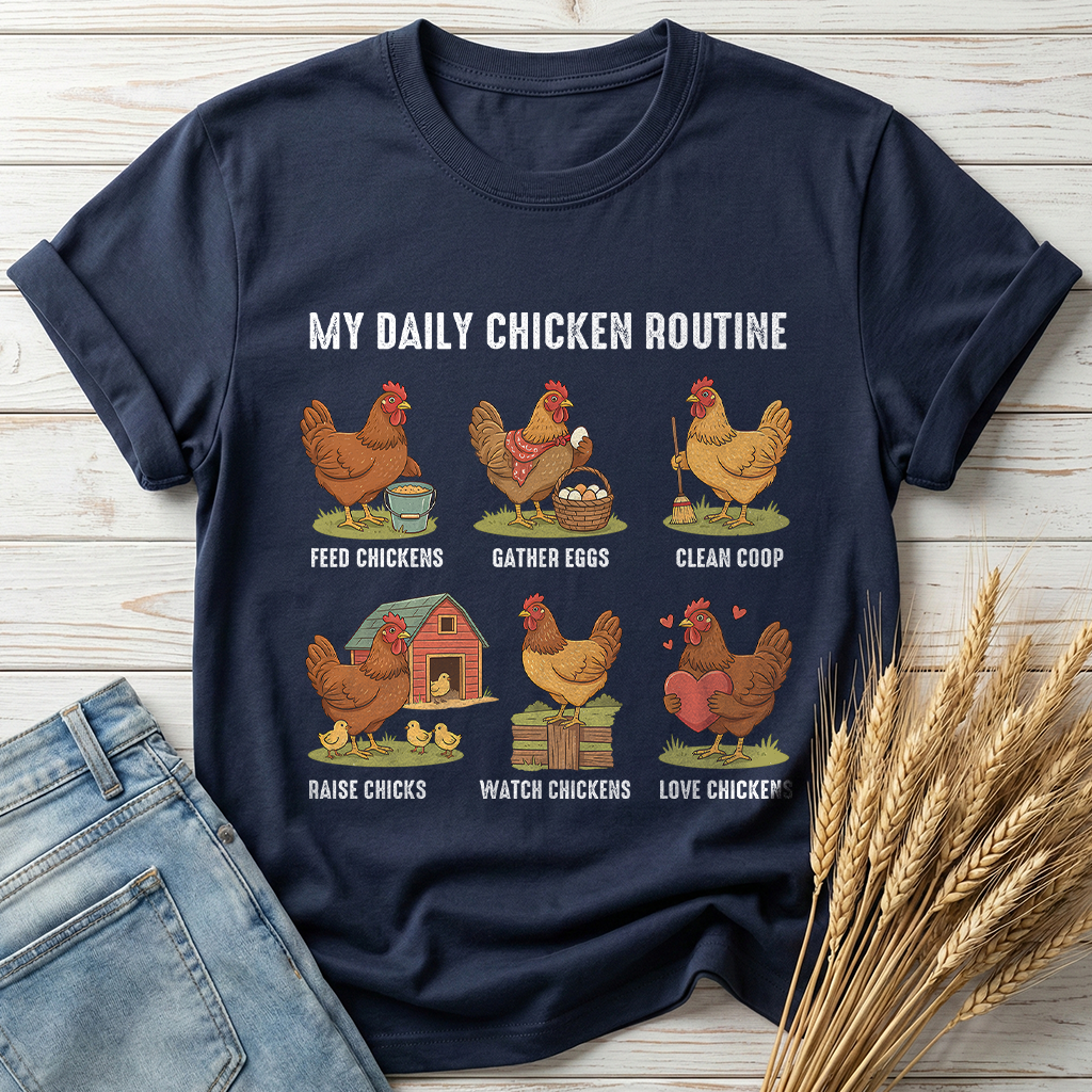 My Daily Chicken Routine Classic Tee