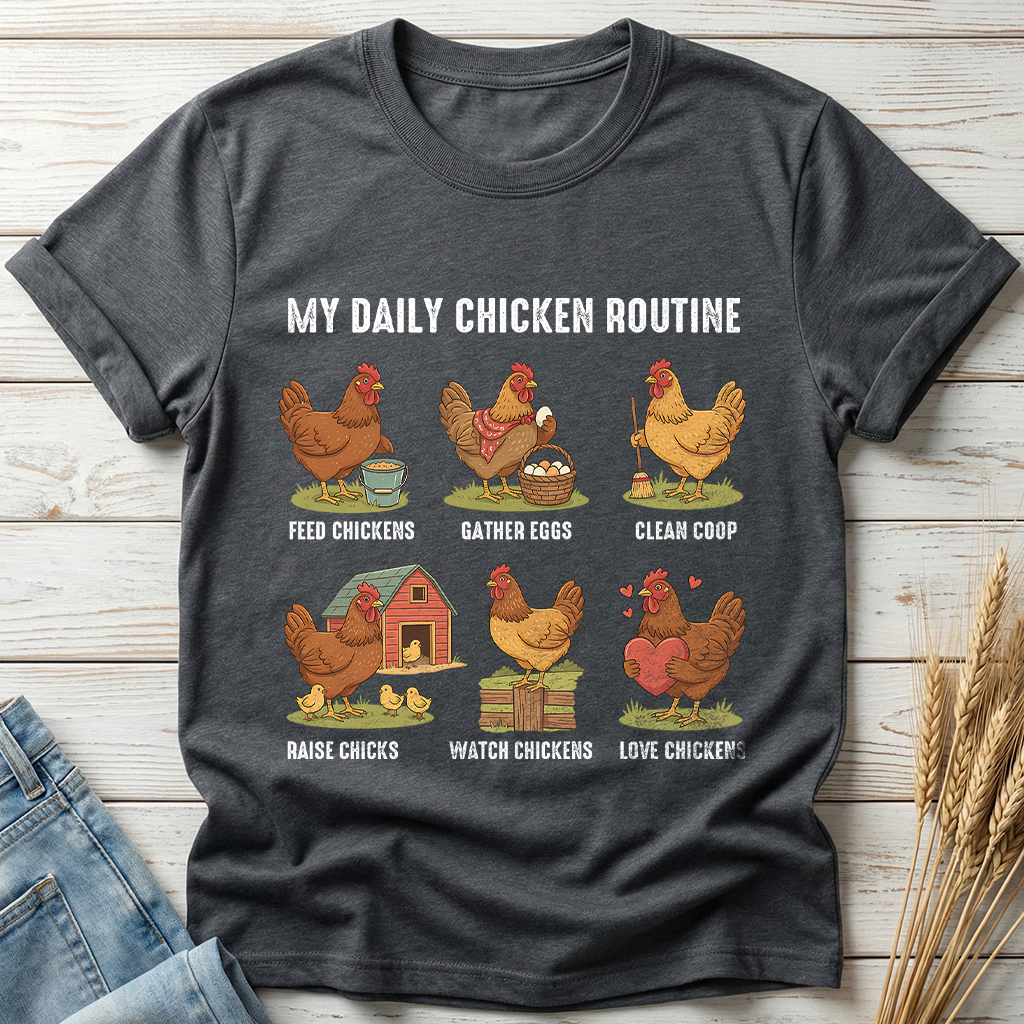 My Daily Chicken Routine Classic Tee