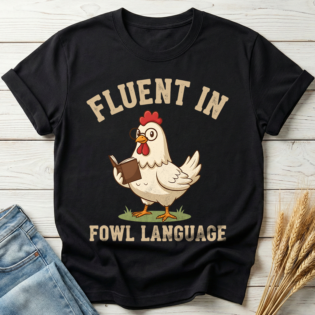 Fluent In Fowl Language Classic Tee