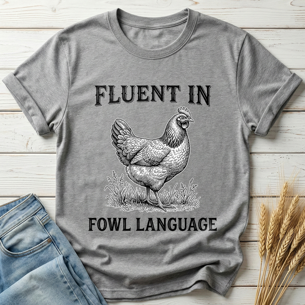 Fluent In Fowl Language Classic Tee