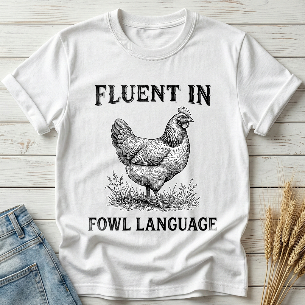 Fluent In Fowl Language Classic Tee