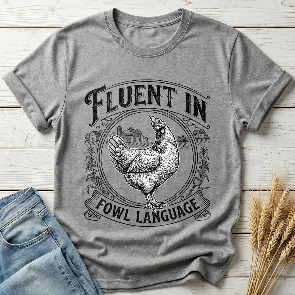 Fluent In Fowl Language Classic Tee