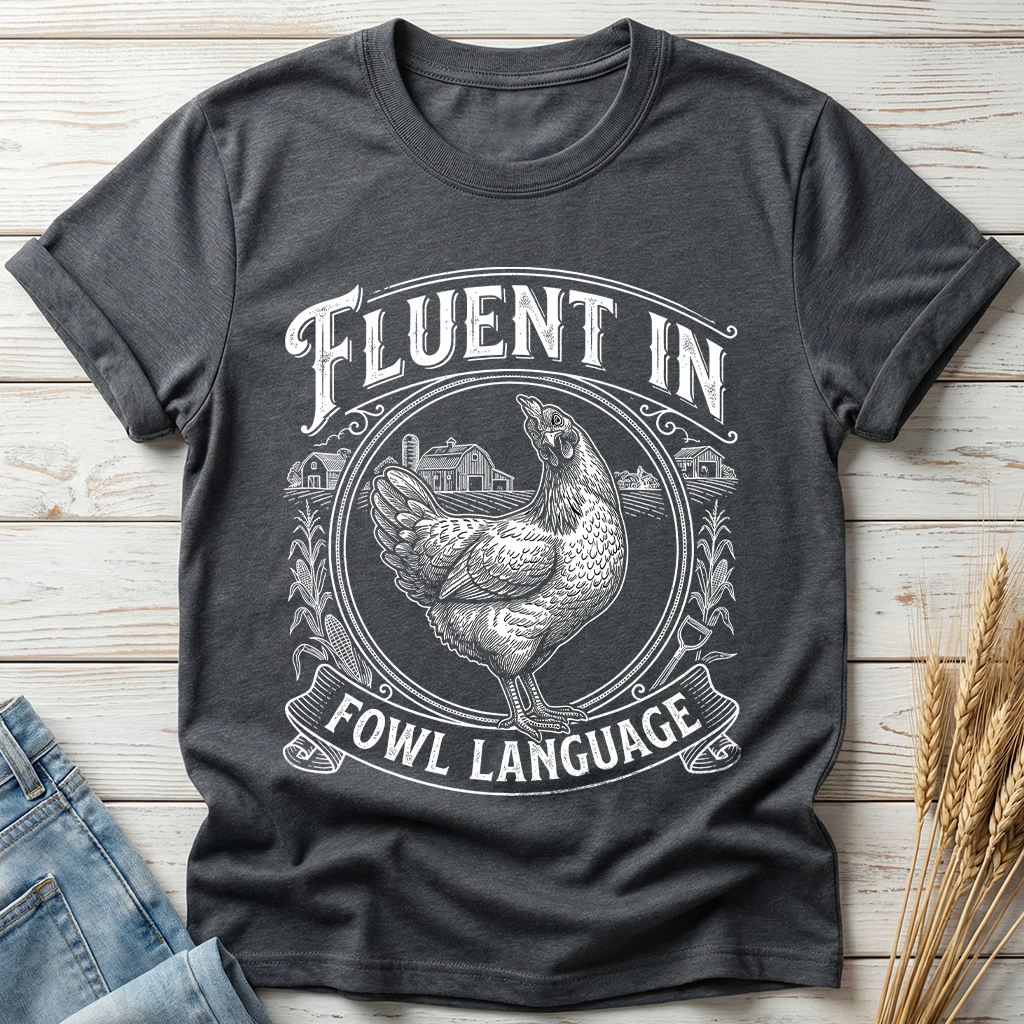 Fluent In Fowl Language Classic Tee