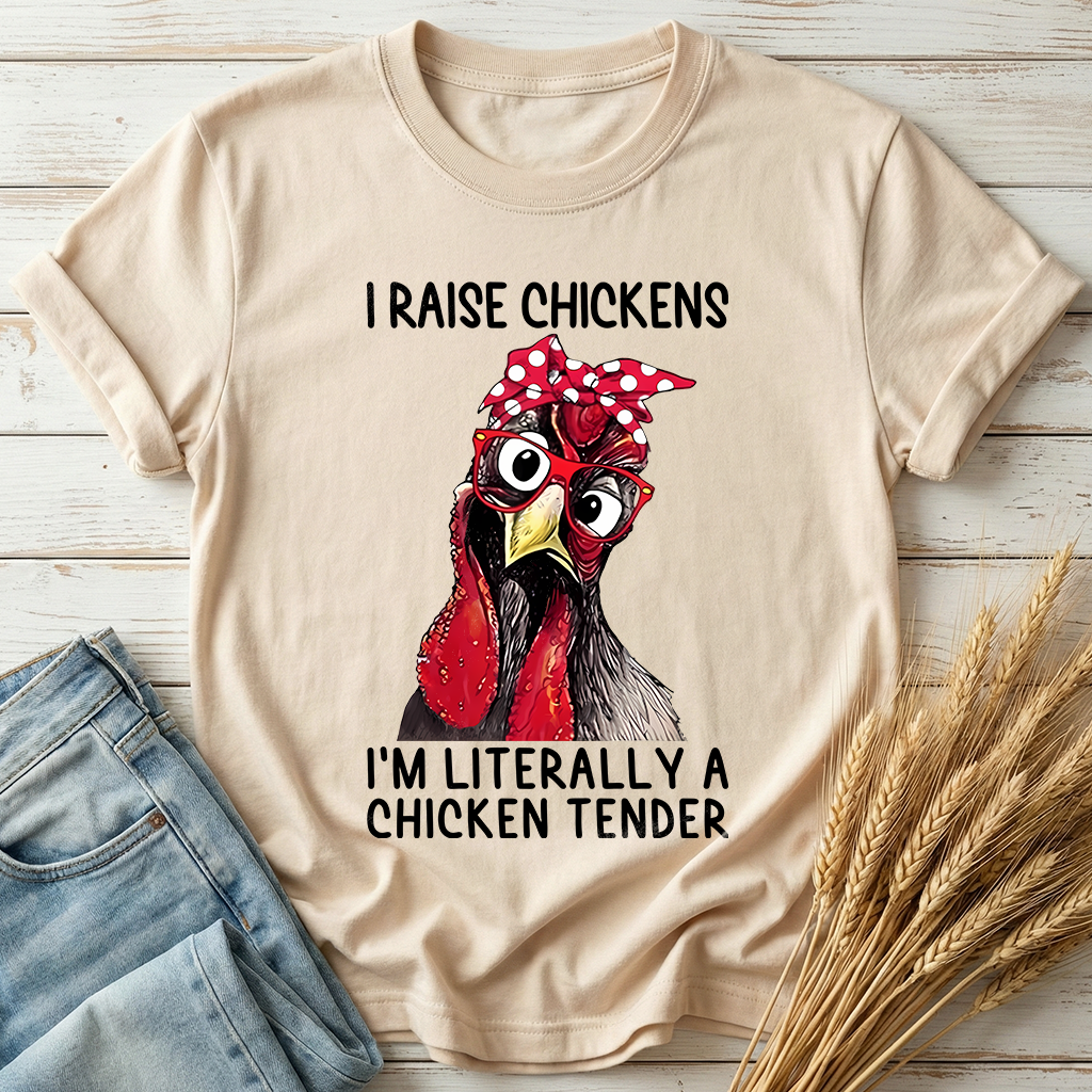 I Raise Chickens I'm Literally A Chicken Tender Classic Tee