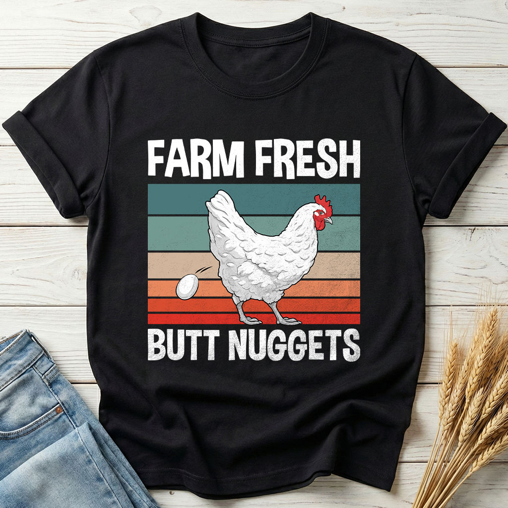 Farm Fresh Butt Nuggets Classic Tee
