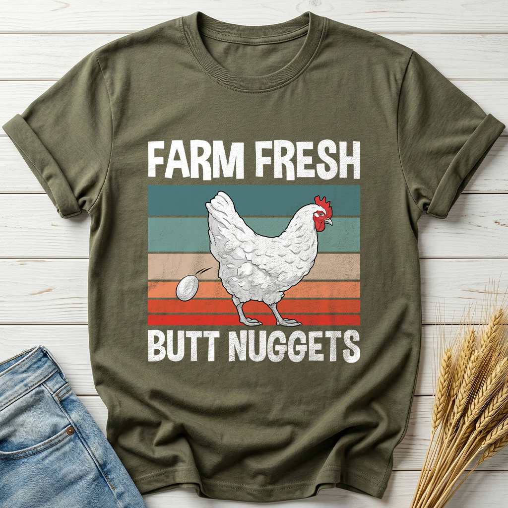 Farm Fresh Butt Nuggets Classic Tee
