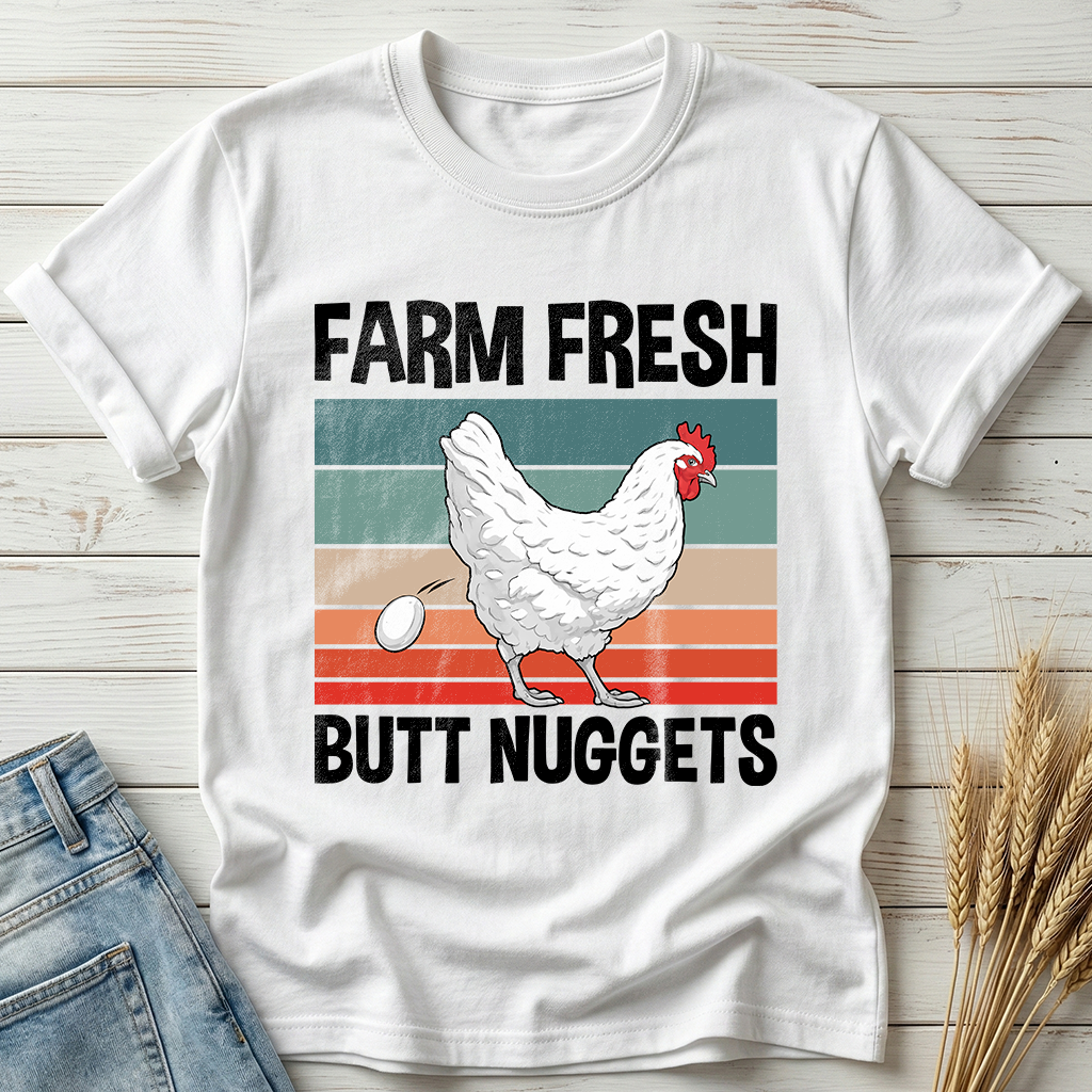 Farm Fresh Butt Nuggets Classic Tee