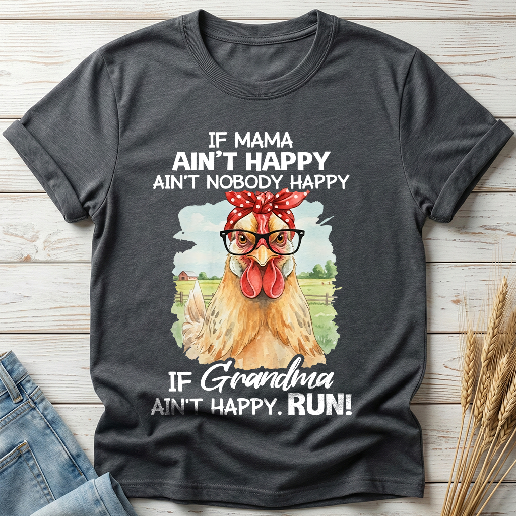 If Mama Ain't Happy Ain't Nobody Happy Classic Tee