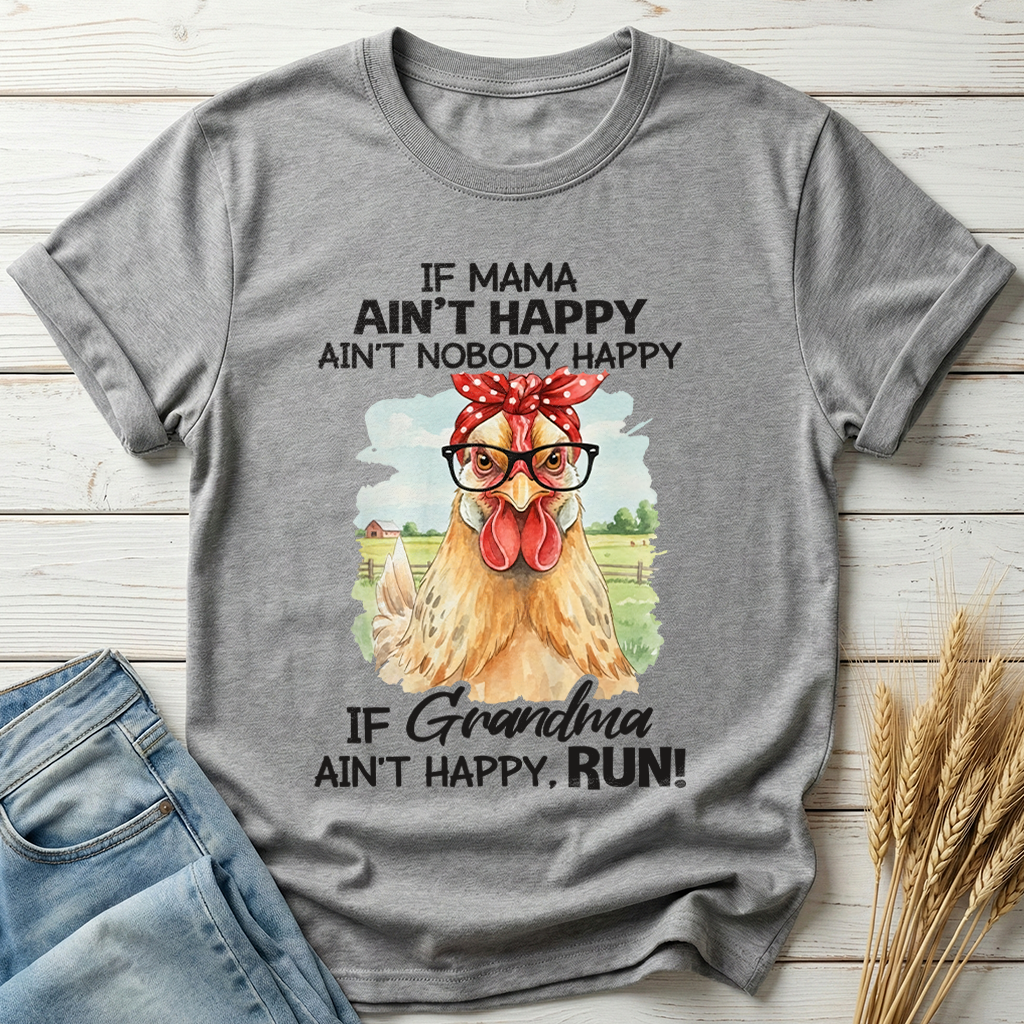 If Mama Ain't Happy Ain't Nobody Happy Classic Tee
