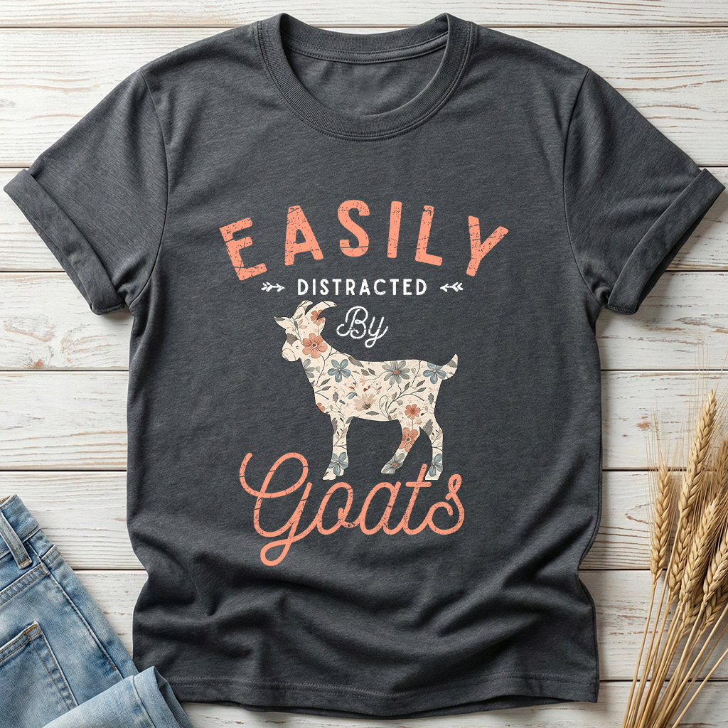 Easily Distracted By Goats Classic Tee