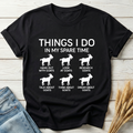 Things I Do In My Spare Time Goat Lover Classic Tee