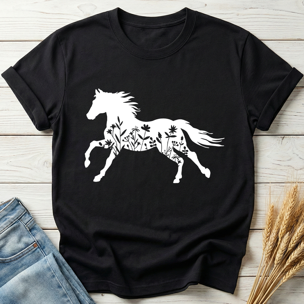 Floral Horse Classic Tee