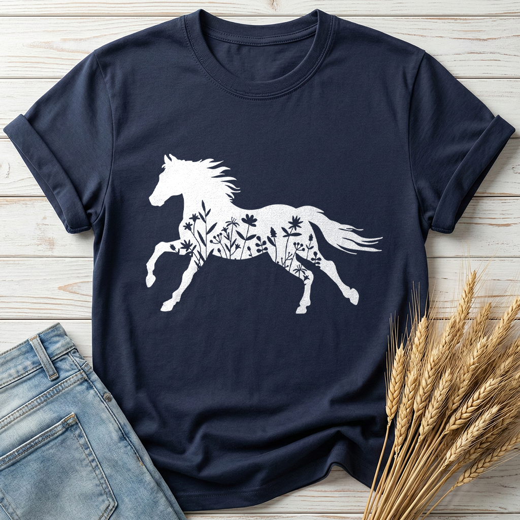 Floral Horse Classic Tee