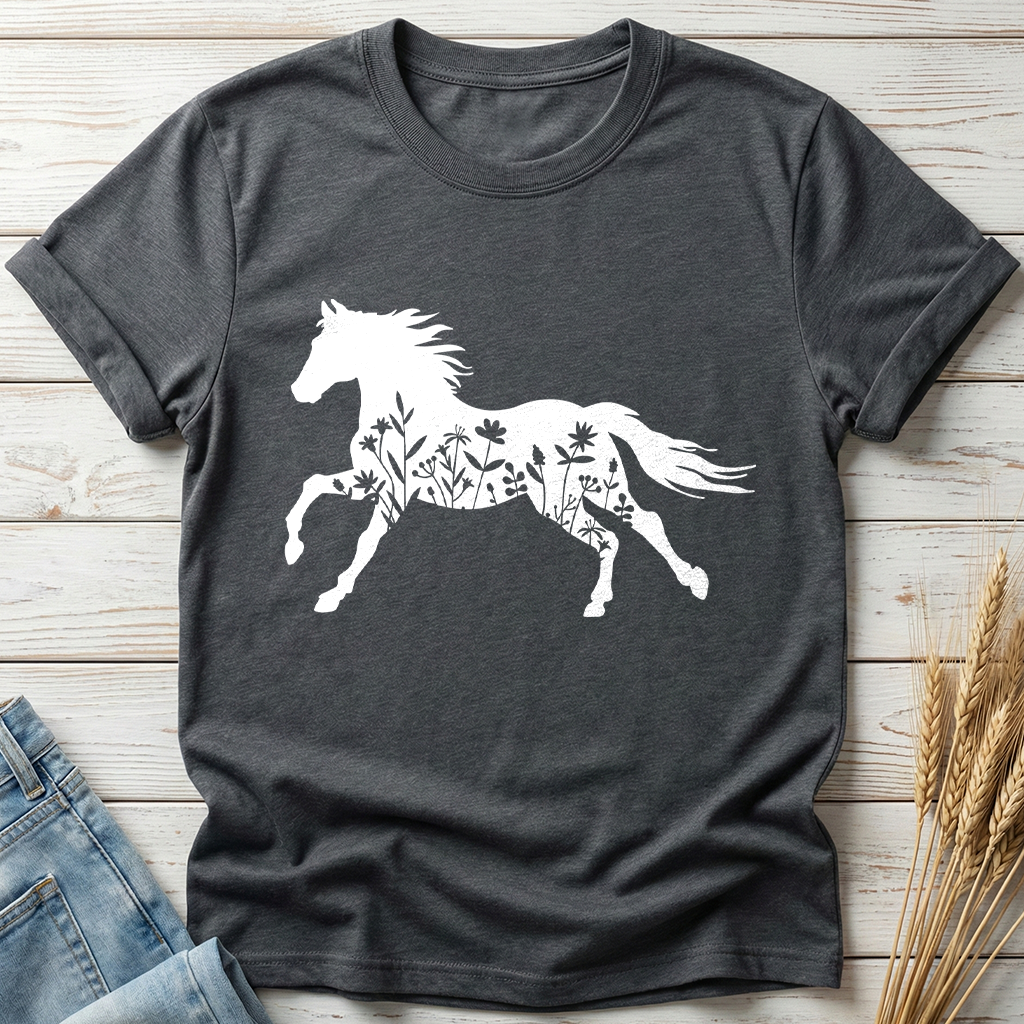 Floral Horse Classic Tee