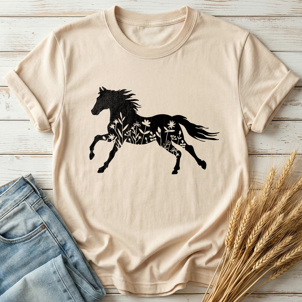 Floral Horse Classic Tee