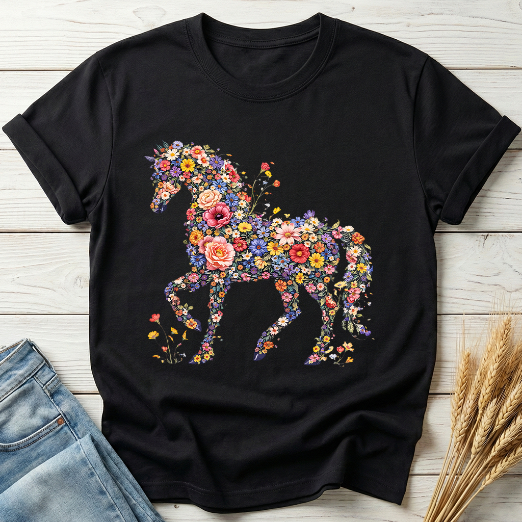 Floral Horse Classic Tee