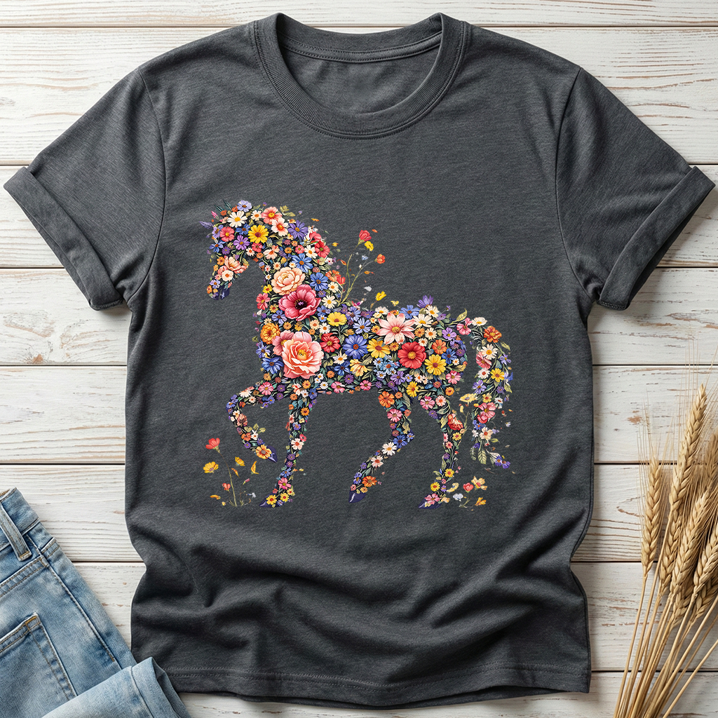 Floral Horse Classic Tee
