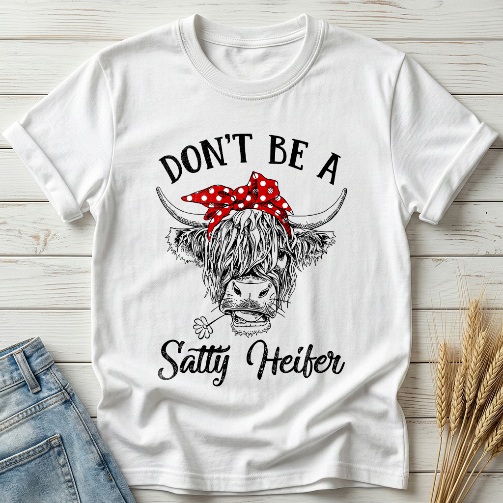 Don't Be A Salty Heifer Classic Tee