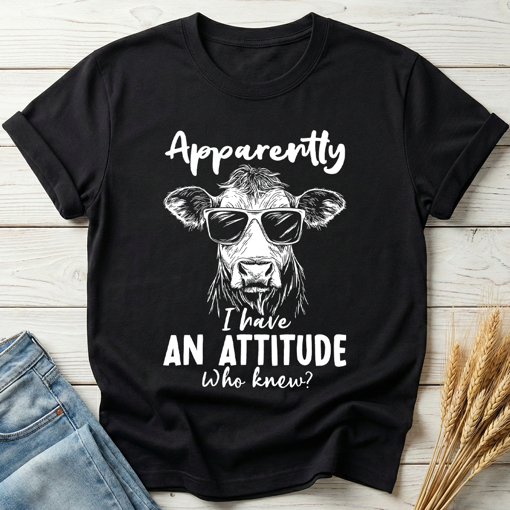 Apparently I Have An Attitude Classic Tee