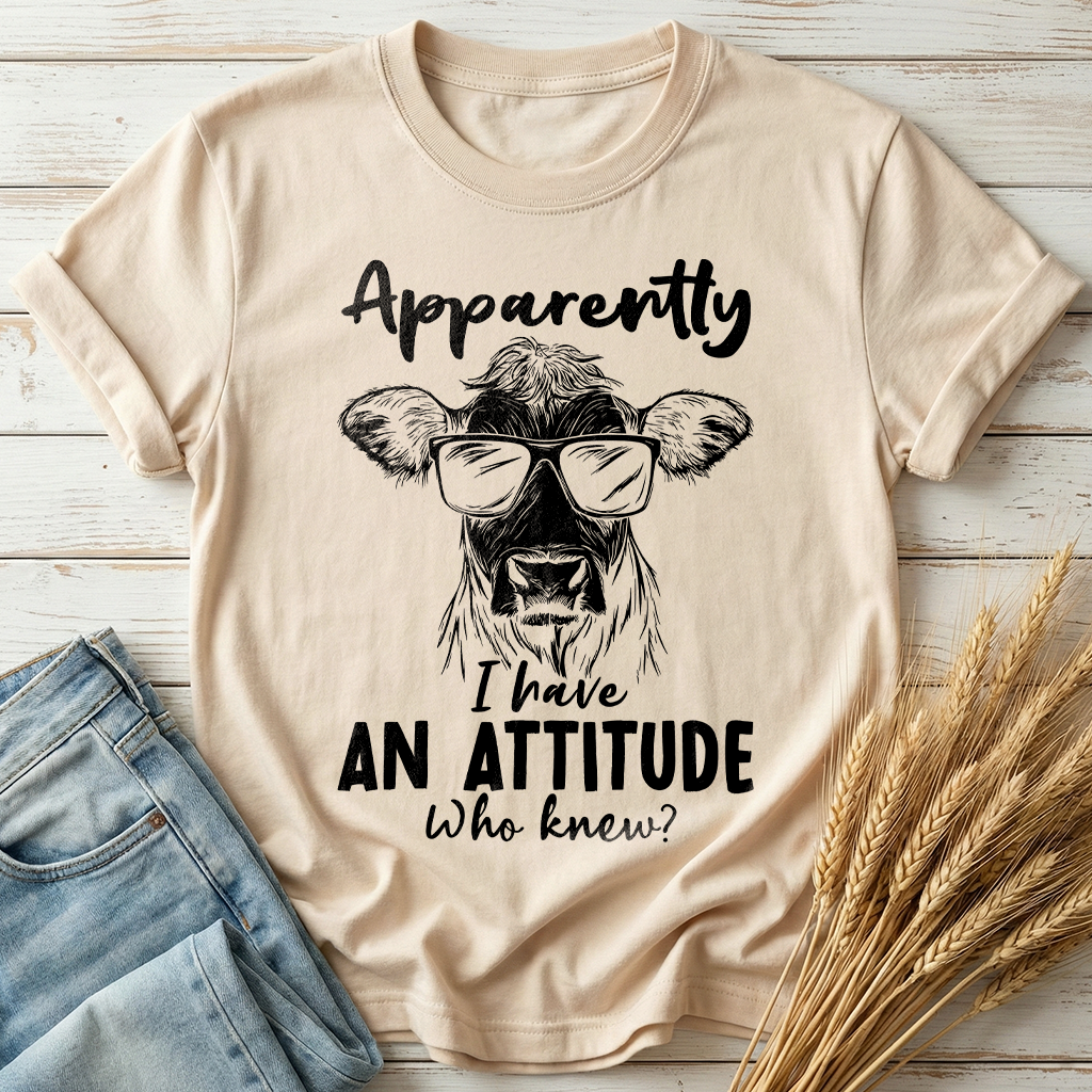 Apparently I Have An Attitude Classic Tee